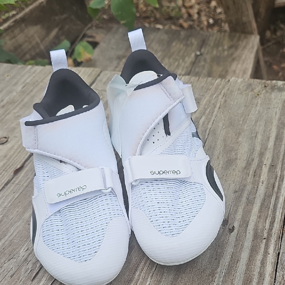 Nike White and Black Athletic Shoes